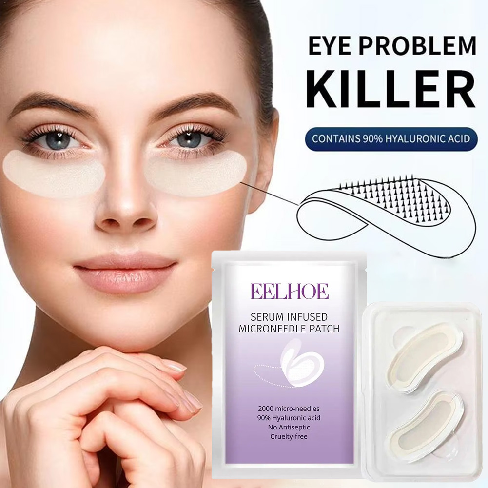Collagen Under Eye Patches - 1 Pair Micro-needle Eye Patch Mask