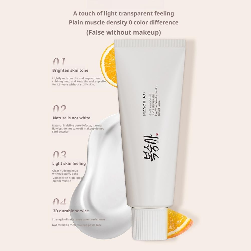 Korean Rice SPF50+ Sunscreen F - Spf 50 Waterproof Sunscreen recension och pris