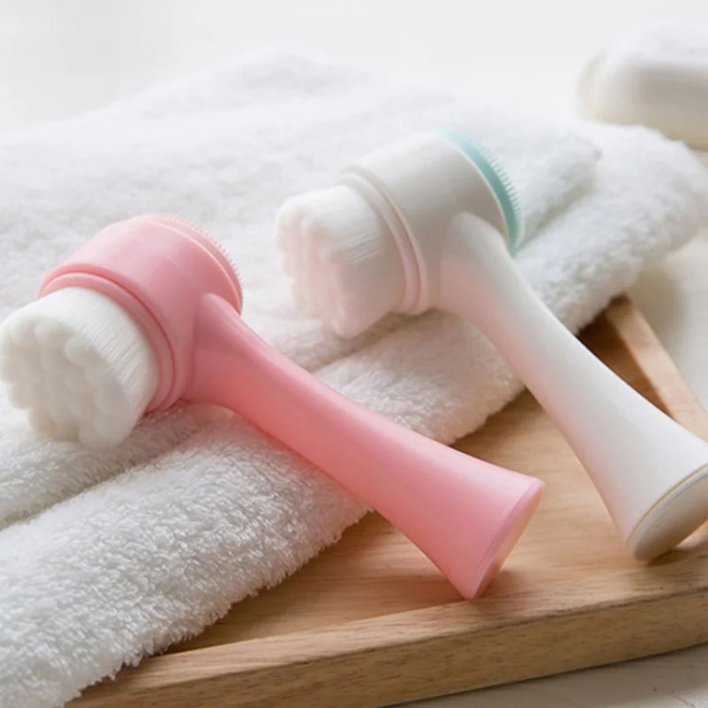 3D Double‑Sided Silicone Facia - Silicone Face Scrubber Electric recension och pris