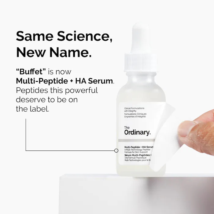 Multi-Peptide + HA Serum 30ml  - Hyaluronic Acid Facial Serum recension och pris