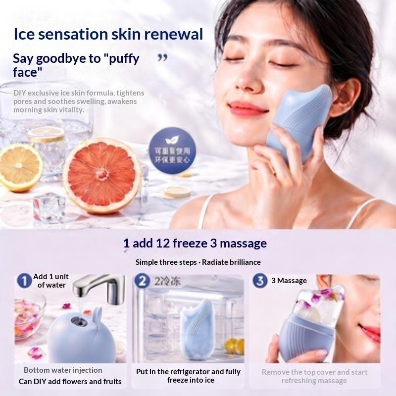 {+} Ice Roller For Face And Ey - Face Ice Roller Puffiness recension och pris