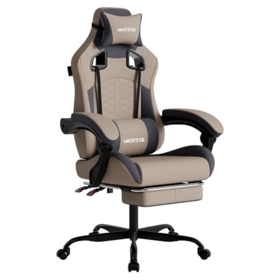 Gaming Chair with Massage, Erg - Massage recension och pris
