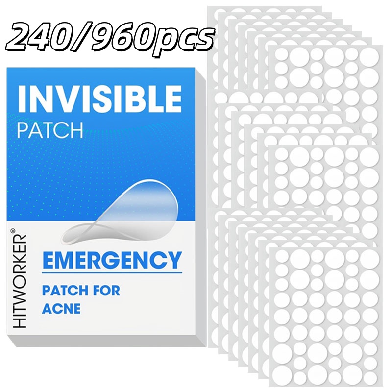 Hydrocolloid Acne Patches (240 - Hydrocolloid Pimple Patch recension och pris