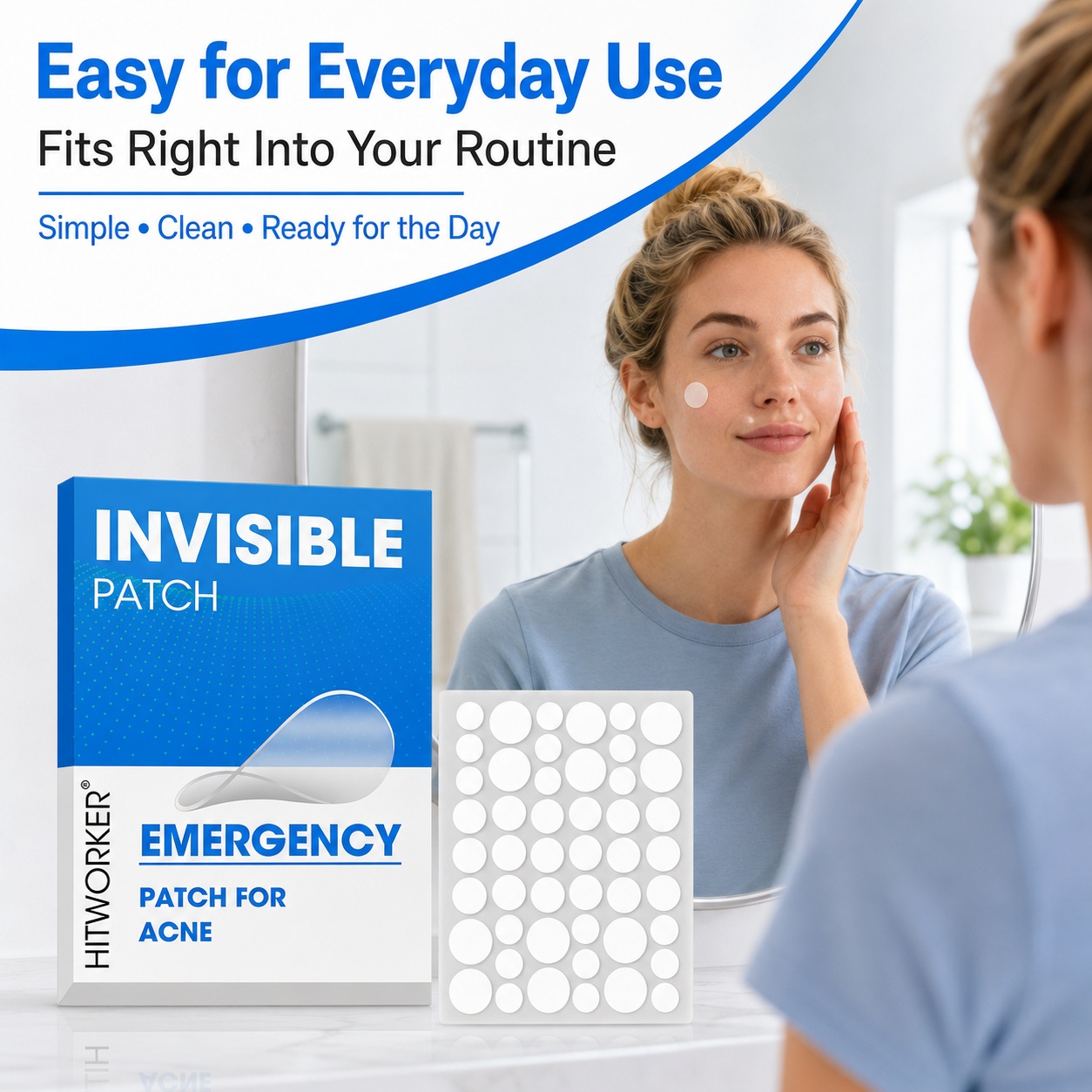 Hydrocolloid Acne Patches (240 - Hydrocolloid Pimple Patch recension och pris