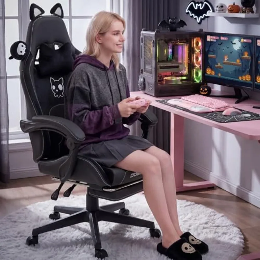 Gaming Chair for Adults with C - Massage recension och pris
