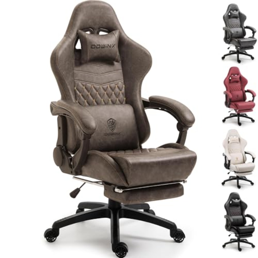 Big Tall Vintage Gaming Chair  - Massage recension och pris