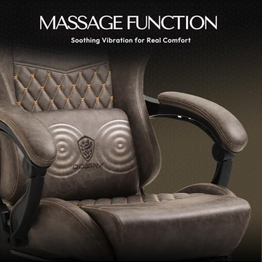 Big Tall Vintage Gaming Chair  - Massage recension och pris