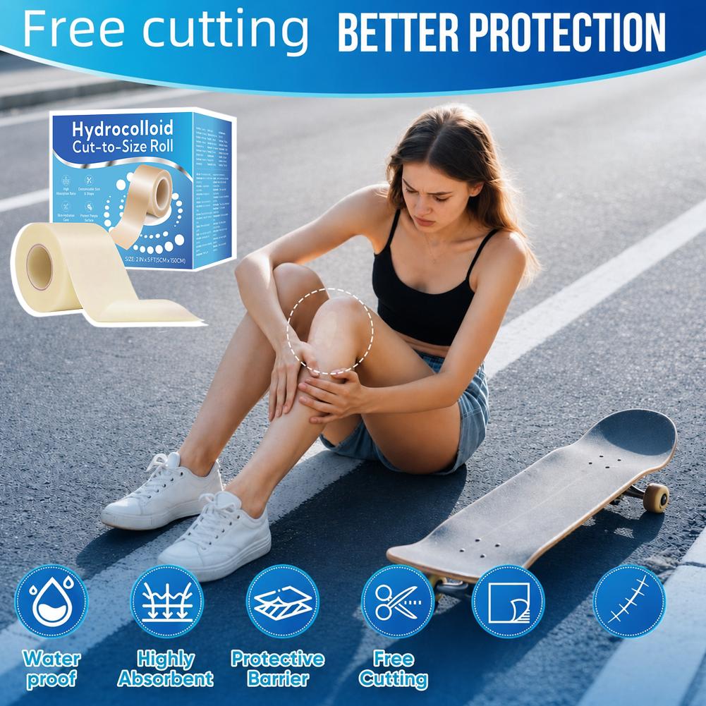 Hydrocolloid Acne Patch Roll 5 - Hydrocolloid Pimple Patch recension och pris