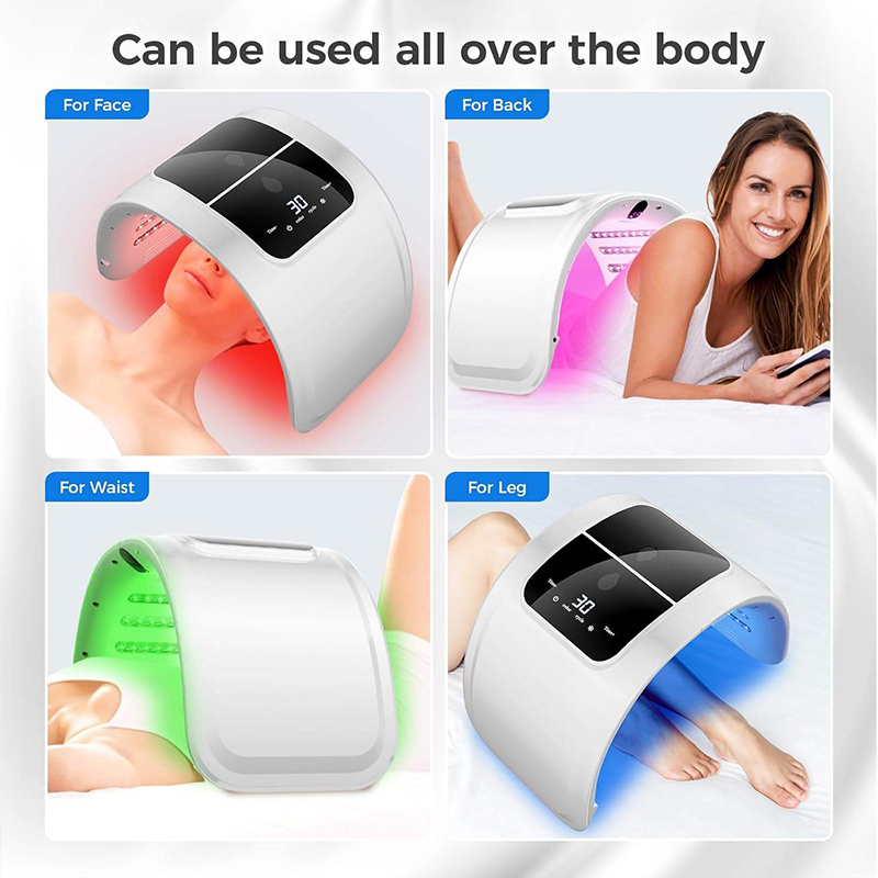7 Colors LED Photon Beauty Mac - Led Light Therapy Face Mask recension och pris