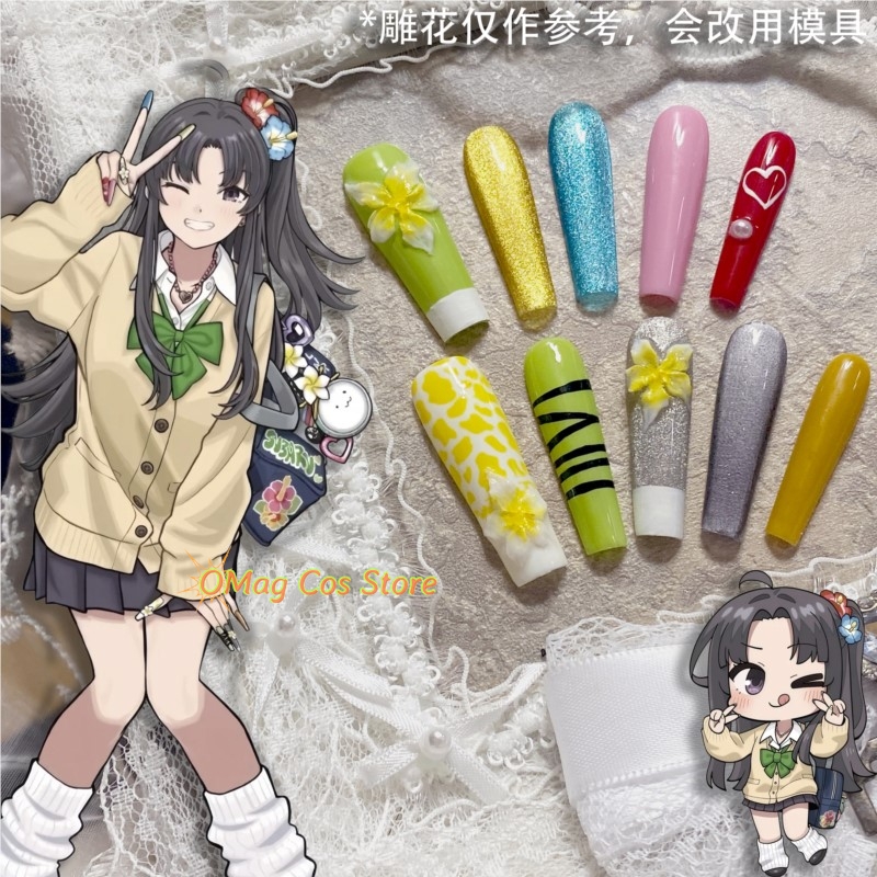 Girls Band Cry Anon Subaru Sho - Nail Art recension och pris
