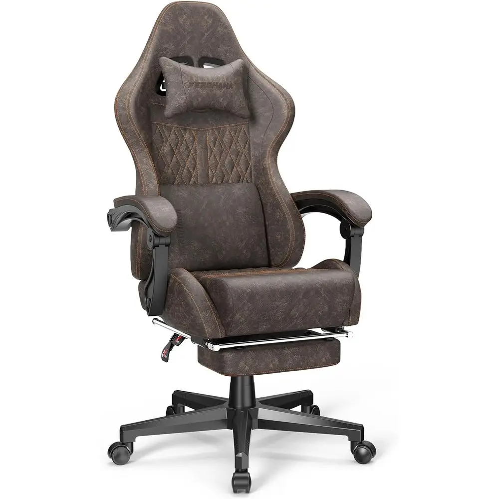 Ergonomic High-Back Gaming Cha - Massage recension och pris