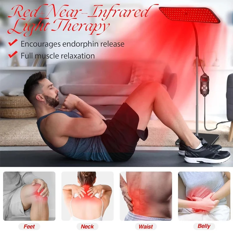 Near Infrared Light Panel 660n - Led Light Therapy Face Mask recension och pris