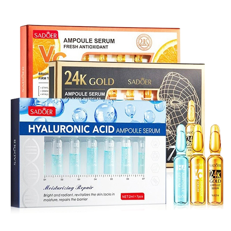 7pcs/Kit SADOER Ampoule Vitami - Hyaluronic Acid Facial Serum recension och pris