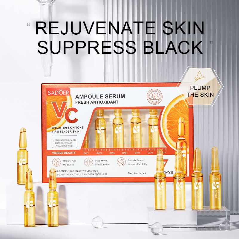 7pcs/Kit SADOER Ampoule Vitami - Hyaluronic Acid Facial Serum recension och pris