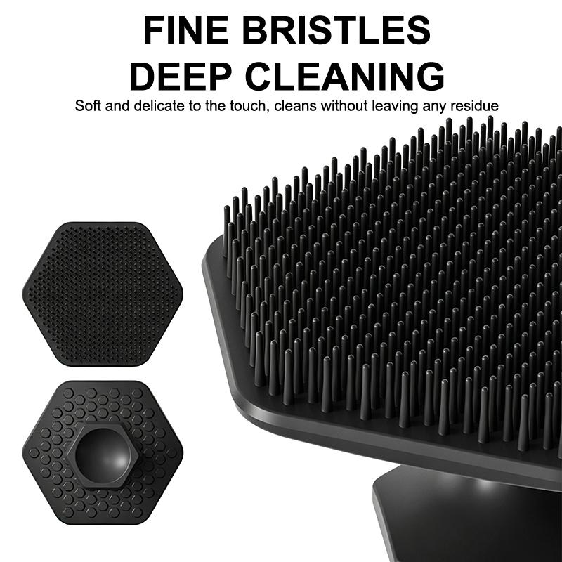【WA】Facial Cleaning Brush Scru - Silicone Face Scrubber Electric recension och pris